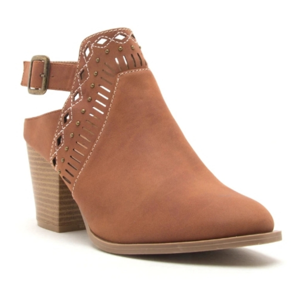 Mule ankle in cognac - Picture 3 of 6